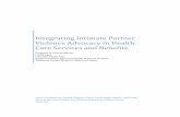 Integrating Intimate Partner Violence Advocacy in Health ... · The Business Case for Funding Community-based Advocacy for IPV ... pdf/137-085_text_advocate ... Integrating Intimate