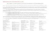 An Open Letter from 1,470 Economists on Immigration · EMBARGOED UNTIL 6:00 AM ET APRIL 12, 2017 An Open Letter from 1,470 Economists on Immigration Dear Mr. President, Majority Leader
