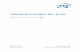 RapidIO Intel FPGA IP User Guide · 1. About the RapidIO Intel FPGA IP Core The RapidIO Intel FPGA IP core complies with the RapidIO v2.1 specification and targets high-performance,