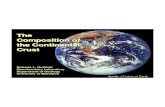 The Composition of the Continental Crustgeoscience.lngs.infn.it/Program/Pdf_presentations/Rudnick.pdf · the Continental Crust The Composition of the Continental ... 2.8 wt.% Upper
