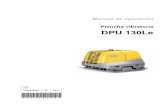 Manual de operación Plancha vibratoria DPU 130Leproducts.wackerneuson.com/manuals/Operators/5200006696_06.pdf · Manual de operación 9 Datos de la placa de características La placa