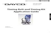 Timing Belt and Timing Kit Application Guide - m.dayco.com.au · Applications Guide APPLICATIONS GUIDE CAT: 801212AUS December 2012 Timing Belt and Timing Kit Application Guide (C)2012