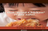 Is that Fried Chicken really safe? - atago.net · ENV.01 17030100PP Frying Oil MonitorFrying Oil Monitor DOM-24DOM-24 Is that "Fried Chicken" really safe?