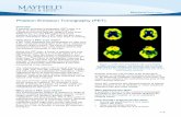 Positron Emission Tomography (PET) · > 1 1 Overview A positron emission tomography (PET) scan is a type of nuclear imaging test that shows the metabolic activities (energy usage)