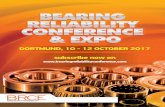 follow. - BEARING NEWS · The 4 keynote BRCE speakers “The Global Experts” will share with us 4 hours of enlightening information and state of the art technologies in the Bearing