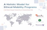 A Holistic Model for Ethical Mobility Programs - aku.edu · work and leadership ... within which the mobility program is situated. A scaffolded learning program should ... Service