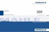Filters for Motorcycles AFTERMARKET MAHLE - kemi.is · AFTERMARKET 2015 Filter für Motorräder Filters for Motorcycles MAHLE Quality guaranteed by MAHLE