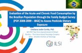 Evaluation of the Acute and Chronic Food Consumption by ...ilsi.org/wp-content/uploads/2018/02/AM2018-Correa-CL-Presentation... · TM Evaluation of the Acute and Chronic Food Consumption