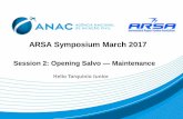 ARSA Symposium March 2017arsa.org/wp-content/uploads/2017/03/...ANACTarquinio-20170309.pdf · ANAC formal request (20 AUG 2012) FAA requests ANAC Assessment Job Aid (10 MAR 2015)