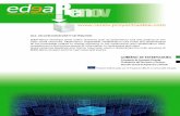 EDEA-Renov develops some online activities such as ... · Social networks Facebook and Twitter have been used to disseminate the main activities of ... · Informar y comunicar los