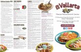 Mexican Restaurante & Cantina Out Menu (web).pdf · BURRITO CALIFORNIA - Grande burrito stu˚ed with