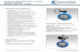 RESILIENT SEAT BUTTERFLY VALVE MODEL LSSE 350 …pkflo.com.au/wp-content/uploads/LSSE-Lugged-350-600.pdf · 350 6 338 715 1549 2761 6884568 7230 10844 19917 400 8 ... Seat material: