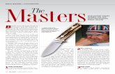 KNIFE HISTORY BY STEVE SHACKLEFORD Masters The D.pdf · JANUARY 2014 blademag.com 43 2: BILL MORAN was the champion of the forged knife and modern damascus. (Point Seven knife photo;