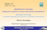 Bioethanol in Europe - FEAGRI - Faculdade de Engenharia ... · Bioethanol in Europe ... (Condições gerais na Alemanha e União Européia) 2. ... For the full content of this slide
