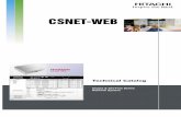 CSNET WEB EN - Thermofrost Cryothermofrostcryo.co.uk/downloads/air-conditioning/technical-files/CS... · CSNET-WEB is a system of independent centralized control which can control