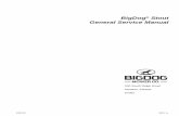 BigDog Stout General Service Manual - BigDog Mower Co. · BigDog® Stout General Service Manual 200 South Ridge ... This equipment may create sparks that can start fires around dry