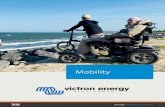 Mobility - victronenergy.com · Mobility and independence are the keywords when it comes to using an electric wheelchair or scooter; the freedom to decide for yourself where to go.