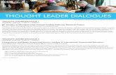 THOUGHT LEADER DIALOGUES - bccie.bc. Session    THOUGHT LEADER DIALOGUES ... the traditional