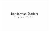 Renderman Shaders - Bournemouth University .Renderman Shaders •Renderman provides a number of different