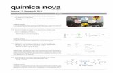 Artigo - Química Novaquimicanova.sbq.org.br/imagebank/pdf/00b-sumario37-9.pdf · empregando voltametria adsortiva de redissolução catódica Bruna K. de Campos, Jéssica P. dos