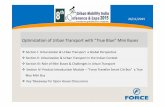 Optimization of Urban Transport with “True Blue” Mini Busesurbanmobilityindia.in/.../f7747672-a2a2-40f6-904c-68d770ddd0bb.pdf · Optimization of Urban Transport with “True Blue”