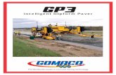 Intelligent Slipform Paver - GOMACO · 3 The GP3 slipform paver is designed for easy transport. The operator can take this paver to the transport mode in minutes without assistance.