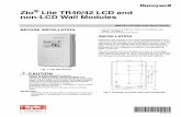62-0467—05 - Zio® Lite TR40/42 LCD and non-LCD Wall Modules · To change the bus address of a wall module, adjust the address dipswitches to match that of the desired bus address