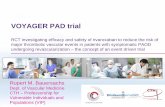 VOYAGER PAD trial - linc2016.cncptdlx.com · VOYAGER PAD trial RCT investigating efficacy and safety of rivaroxaban to reduce the ... DOI: 10.1056/NEJMoa1112277; Gibson CM et al.