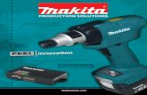 WHY MAKITA CORDLESS? - FSI Rivet · WHY MAKITA CORDLESS? • Exclusive Externally Accessible Brushesextend the life of the motor by up to five times by allowing for quick and easy