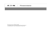 Powerware 9315 UPS Parallel Capacity/Redundant System ...lit.powerware.com/ll_download.asp?file=SBM_150_RevE-rel.pdf · Powerware 9315 UPS Parallel Capacity/Redundant System Installation