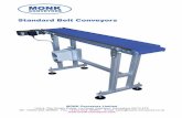 Standard Belt Conveyors conveyors.pdf · Standard Belt Conveyors. Overview Our compact yet robust belt conveyor is a proven product which is very reliable and easy to install. Ideal