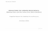 INVESTING IN URBAN RESILIENCE - indiaenvironmentportal Resilience... · This report was prepared under the guidance of Ede Jorge Ijjasz-Vasquez (Senior Director, GSURR), Sameh Naguib