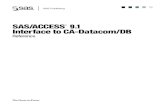SAS/ACCESS 9.1 Interface to CA-Datacom/DB: Referencesupport.sas.com/.../onlinedoc/91pdf/sasdoc_91/access_datacom_7009.pdf · Introduction to the SAS/ACCESS Interface to CA-Datacom/DB