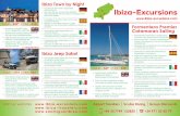 Ibiza Town by Nightibiza-excursions.com/assets/files/Ibiza Excursions April16 A5 v3.pdf · Ibiza Town by Night Ibiza Jeep Safari • Immerse yourself in Ibiza Town’s legendary night