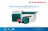 RETAIL PRICE LIST - firebird.uk.comfirebird.uk.com/wp-content/uploads/2017/05/Firebird-Price-List.pdf · Product Code Product Description Retail Price* INTERNAL UTILITY EBS020CUT
