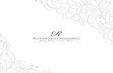 Richardson Weddings Brochure WEB PDF · Welcome to Richardson Weddings The Richardson Hotel Group is a collection of very individual hotels, situated in the most stunning locations