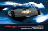 Automax SuperNova Series Pneumatic Rack & Pinion Actuators · Automax SuperNova Series Torque Outputs (Nm) - Double Acting Actuator The diagrams below show typical torque curves for