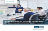 Add-ons para SIMATIC PCS 7 - Industrial Automation ... · SITRAIN ITC Training for Automation and Industrial Solutions Sólo disponible en alemán E86060-K6850-A101-C3 Productos para