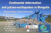 Philippe Vernant (vernant/) · Extremely well-preserved geomorphology On a thousand year scale … 850-950 year old earthquake ruptures (Walker et. al. 2006)
