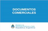 DOCUMENTOS COMERCIALES - colescba.org.ar · Documentos con fines comerciales/ aduaneros que solo pueden ser Legalizados (no se apostillan).