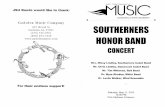 CONCERT - Jacksonville State University 05 11 Honor Band Concert.pdf · Coliseu m. GAMECOC K BAN D Conductor: Mr. Chri s Lindle y Chri s Lindle y ha s bee n a ban d directo r fo r