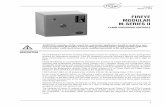 FIREYE MODULAR M-SERIES II · Manual reset is required. Remote reset (via remote pushbutton or power interruption) ... The Modular M-Series II controls use the same wiring base as