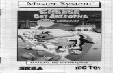 Cheese Cat-Astrophe starring Speedy Gonzales - Sega Master ... · Certifique-se de que o MASTER SYSTEM ... Liga -œsliga Botño ... Inúmeros obstáculos diferentes esperam por você