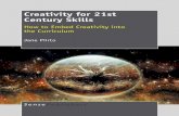 Creativity for 21st Century Skills Creativity for 21st ... · Jane Piirto Creativity for 21st Century Skills SensePublishers Creativity for 21st Century Skills How to Embed Creativity
