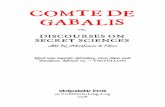 COMTE DE GABALIS - Ascension Researchascension-research.org/The_Comte_De_Gabalis.pdf · Comte de Gabalis, ou Entretiens ƒur les Sciences Secrètes fir¥ publi¬ed 1670. The following
