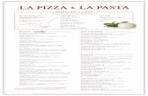 LE C U C I N E LA PIZZA LA PASTA - Eataly · LA PIZZA & LA PASTA LE C U C I N E di E A T A L Y Please inform your server of any allergies or dietary restrictions. *The consumption