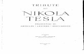 NIKOLA - hyiq. Tesla/Tribute to Nikola Tesla... · PREFACE Following the book ,)Nikola Tesla- Lectures,