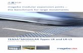 Expansion Joints mageba modular expansion joints – the ... · mageba modular expansion joints – the benchmark for large movements. 2 Schematic illustration of the TENSA®MODULAR