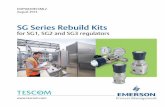 SG Series Rebuild Kits - Emerson · SG Series Rebuild Kits for SG1, SG2 and SG3 regulators DOPSM2087XML2 August 2013 . 2 English SG Series Rebuild Kits Getting Started Before you