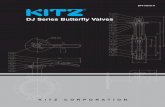 DJ Series Butterfly Valves - allencofluid.com · BFV-4 ® DJ SERIES BUTTERFLY VALVES SIZE 2" - 12" Polyacetal Stem Bearing O-RING (2): NBR (BUNA-N) EPDM Stainless Steel Stem SEAT:
